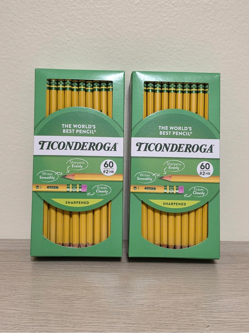 & Other Stories Ticonderoga Yellow Pencils, 120 Count (2 x 60)